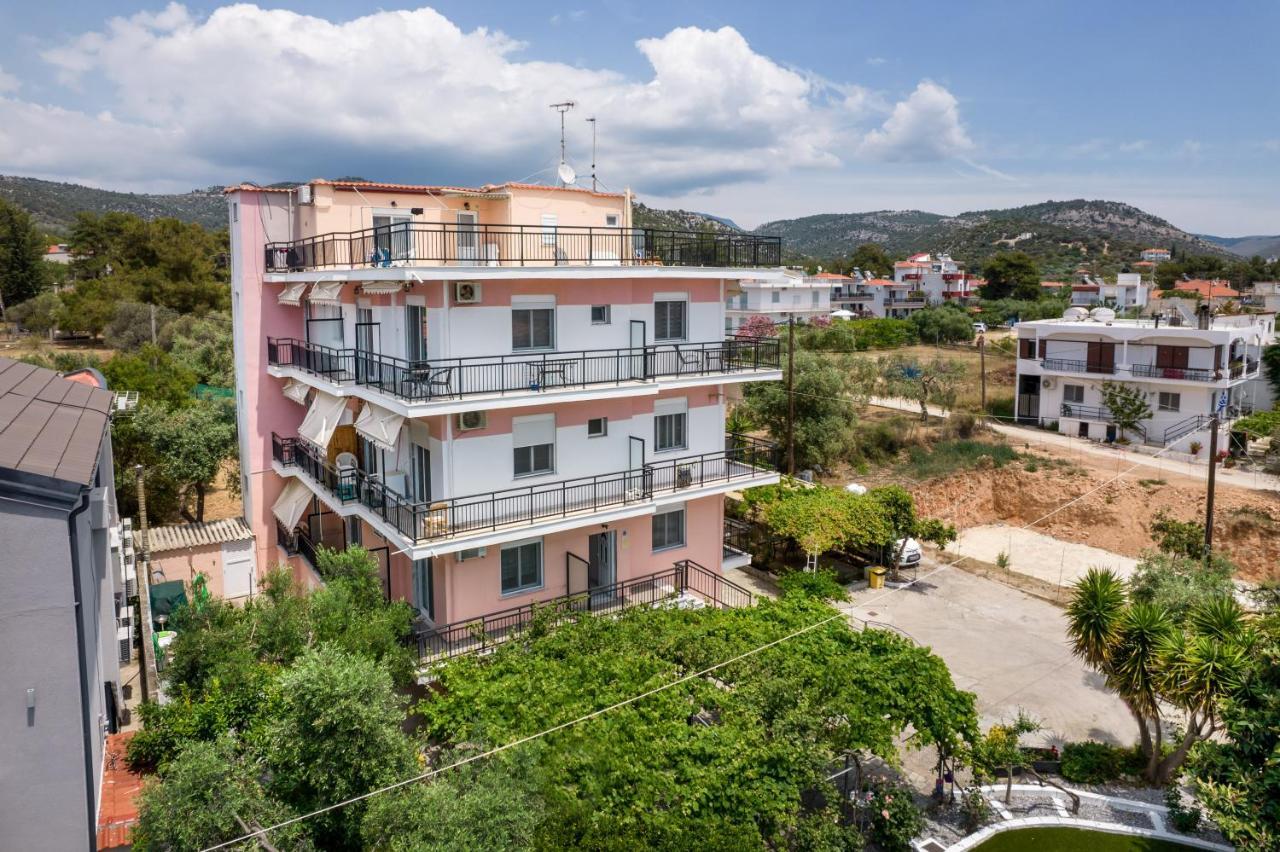 Ianos Apartments Potos Bagian luar foto
